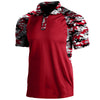 Polo Shirt Lapel Zipper Short-sleeved T-shirt Men