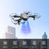 V20 RC Drone WIFI FPV 6K HD Dual Camera Gesture Photo Quadcopter 2 Battery,Suitable For Beginners.,Logistics Is Randomly Sent By UPS,USPS,uni,gofo
