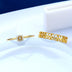 Jewelry Silver Hollow Lace All-Match Zircon Set Ring New Product Ring