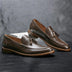 Men Casual Shoes Leather Loafers Business Dress Formal Shoes Douson Odeh