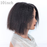 Kinky Straight Lace Front Human Hair Wig