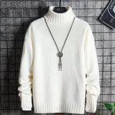 Turtleneck Sweater Men Plus Velvet Bottoming Shirt Douson Odeh
