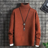 Turtleneck Sweater Men Plus Velvet Bottoming Shirt Douson Odeh