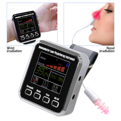 Upgraded 7 12 Hole Semiconductor Nanometer Light Wave Instrument Wrist Laser Instrument English Version