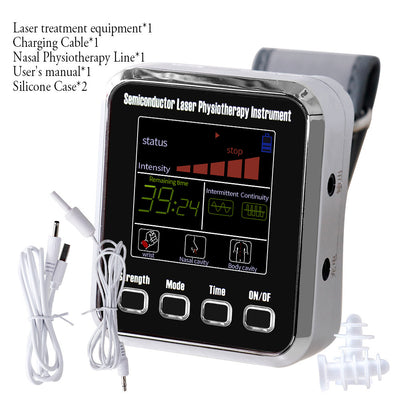 Upgraded 7 12 Hole Semiconductor Nanometer Light Wave Instrument Wrist Laser Instrument English Version