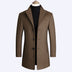Woolen Coat Men Autumn And Winter Middle-Aged Men