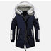 Winter Jacket Men Thicken Warm Parkas Men Casual Long Outwear Hooded