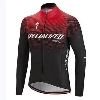 Long-Sleeved Cycling Suit For Men And Women Mountain Bike Team Version Tops Douson Odeh