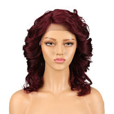 Long Curly Lace Front Human Hair Wig