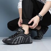 The First Layer Of Cowhide Casual Shoes Increased Breathable Men's Shoes Covered Shoes Leather