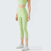 Nude Fitness Pants Women High Waist Sports Tight Cropped Pants