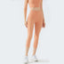 Nude Fitness Pants Women High Waist Sports Tight Cropped Pants
