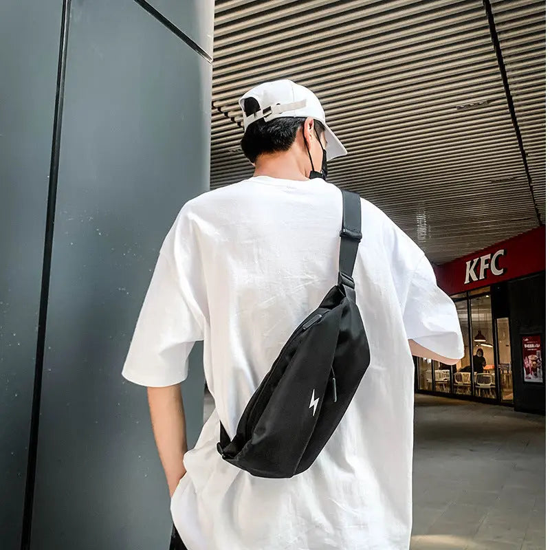 Unisex Casual Travel Fanny Pack Waterproof Waist Bag for Men Lightweight Man Belt Pouch Phone Pocket Men&