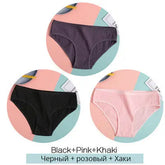 Women Underpants Solid Girls Briefs Sexy Female Lingerie M-XL Comfort Underwear Douson Odeh