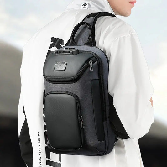Men'S Chest Bag Trend Men'S Bag Casual Douson Odeh