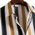Shirt Printing Casual Men's Short-sleeved Shirt Lapel Top Men Douson Odeh