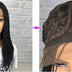 13x6 Braided Wigs Synthetic Lace Front Wig Blac