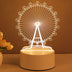 3D Acrylic LED Night Light USB Neon Lamp for Home Decor & Gifts