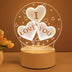 3D Acrylic LED Night Light USB Neon Lamp for Home Decor & Gifts