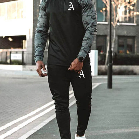 European And American Fashion Sports Suit Men