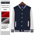 Brushed Jacket Coat Student Party Embroidery Print Douson Odeh
