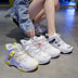 High-top sneakers, white shoes, women Douson Odeh
