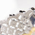 Hollow zircon ring