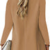 Ins Lapel Button Jacket Fashion Commuter Casual Suit Jacket Women's Long-sleeved Tops Outwear Clothing
