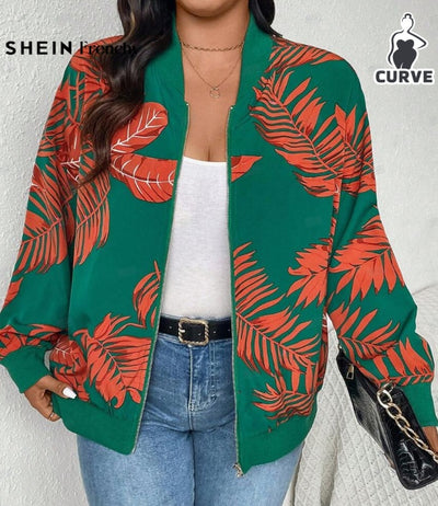 Minimally Casual Printed Women's Jacket