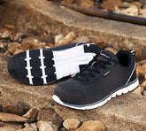 Safety Shoe Lightweight Breathable Reflective Casual Sneaker