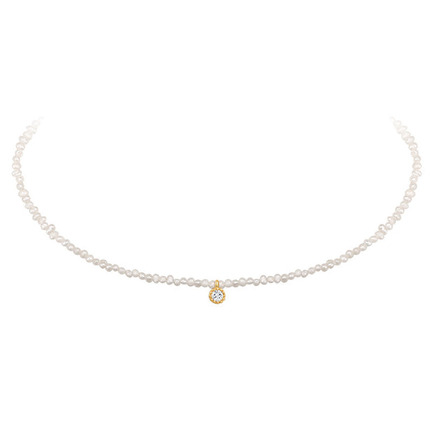 Women's Niche Design Retro Pearl Necklace