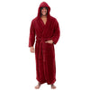 longer bathrobe long-sleeved gown