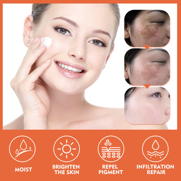 Brightening Cream Lightens Facial Spots