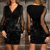 Sexy hip wrap dress