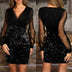 Sexy hip wrap dress
