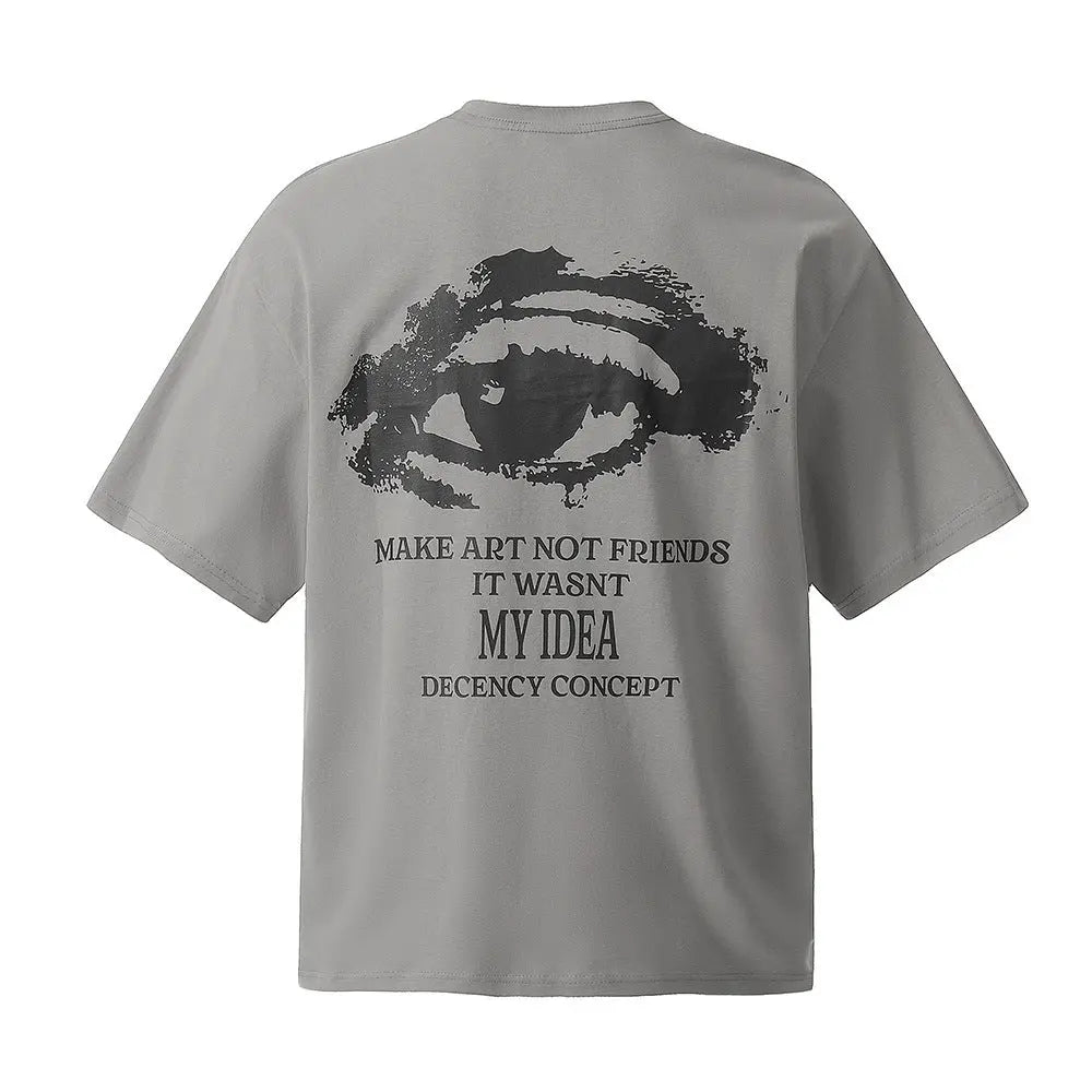 Fashion Loose Bottoming T-shirt Top Men Douson Odeh