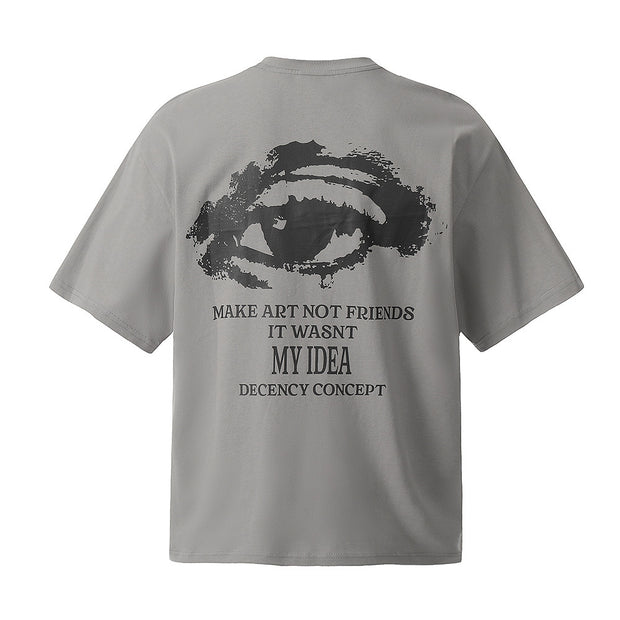 Fashion Loose Bottoming T-shirt Top Men