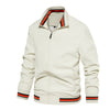 Men's Bomber Jacket Lightweight Casual Windbreaker Spring Fall Zip Up Coat