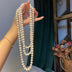 Natural Freshwater Pearl Necklace Long Sweater Chain