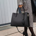 Niche Contrast Color One Shoulder Western Style Portable Female Genuine Leather Bag