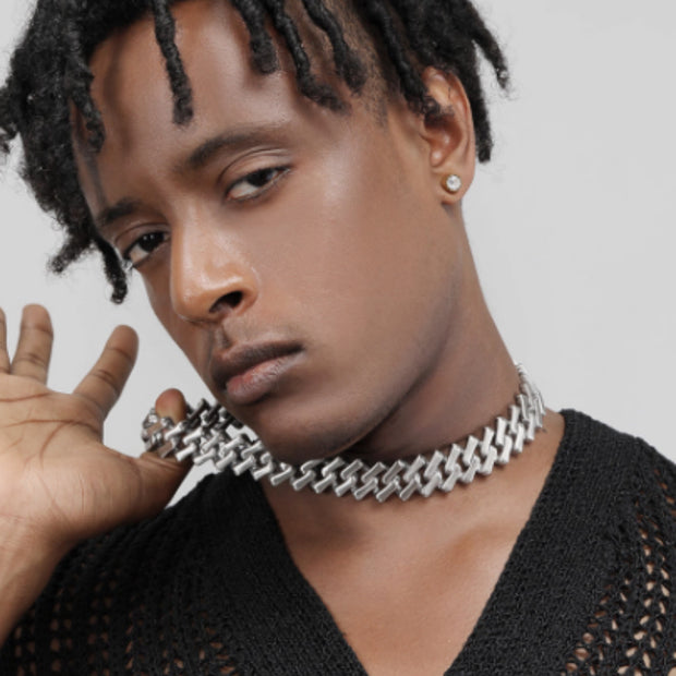 European And American Hip-hop Heavy Industry Necklaces