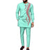 Men's Fashionable Sequins Stitching Business Suit