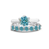 S925 Sterling Silver Moissanite Suit