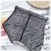 Belly Contracting Hip Lifting Sexy Seamless Leopard Print High Waist Soft Breathable Underwear For Women Douson Odeh