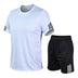 Men Sports Suit Track Suit Running Suit Gym Two Piece Quick Drying Clothes