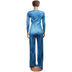 African Women Fashion Tops And Pants Set Douson Odeh