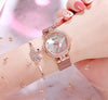 Fashion bracelet necklace ring ladies watch set