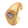 S925 Sterling Silver Zircon Ring
