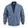 Men's Casual Plus Size Suede Zipper Men's Jacket