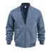 Men's Casual Plus Size Suede Zipper Men's Jacket Douson Odeh